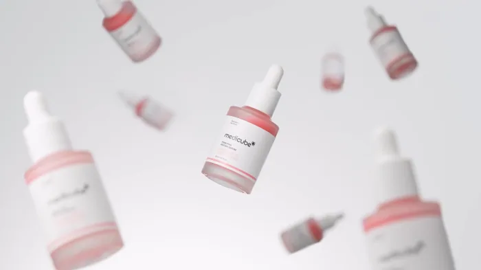 Medicube PDRN Pink Peptide Ampoule 30ml Refill Set (+50ml Refill + Mirror Keyring) detail 14