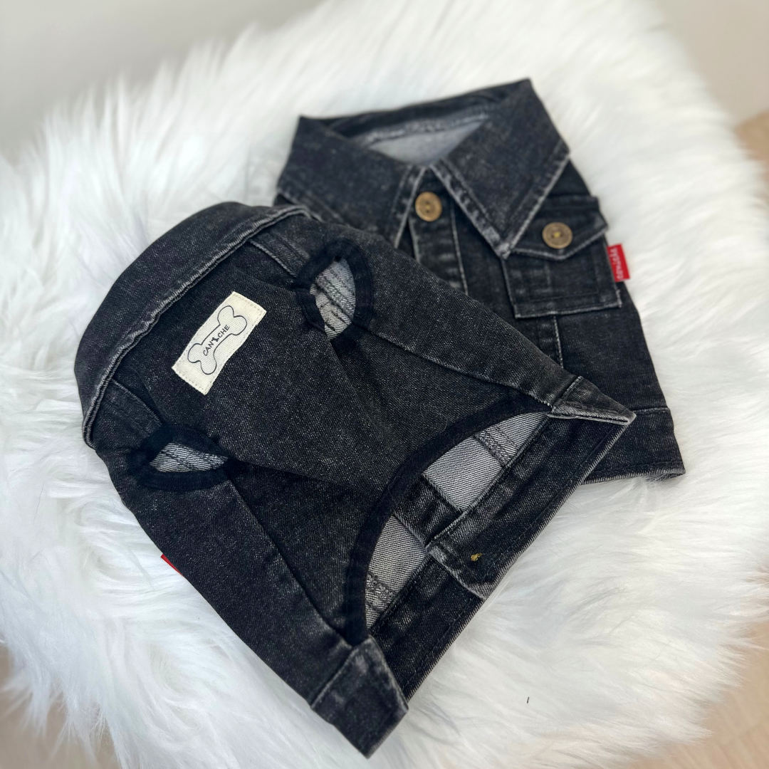 CANICHE Vintage Denim Jacket (S-3XL) detail 3