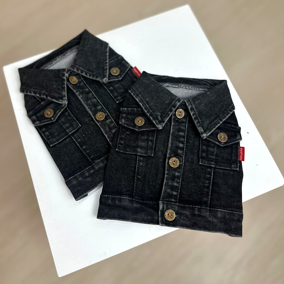 CANICHE Vintage Denim Jacket (S-3XL) detail 4
