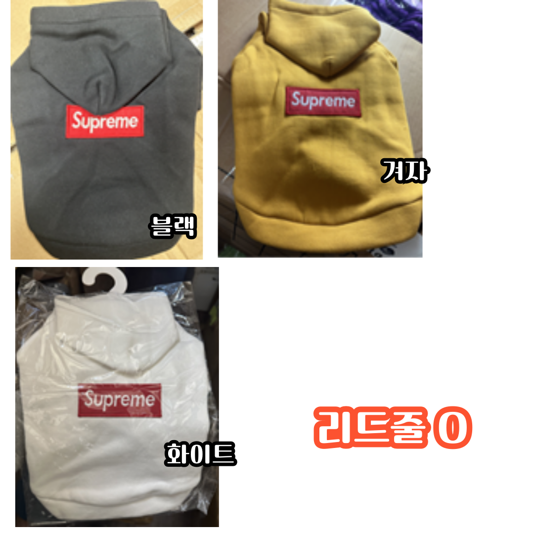 CANICHE Supreme Hoodie detail 2