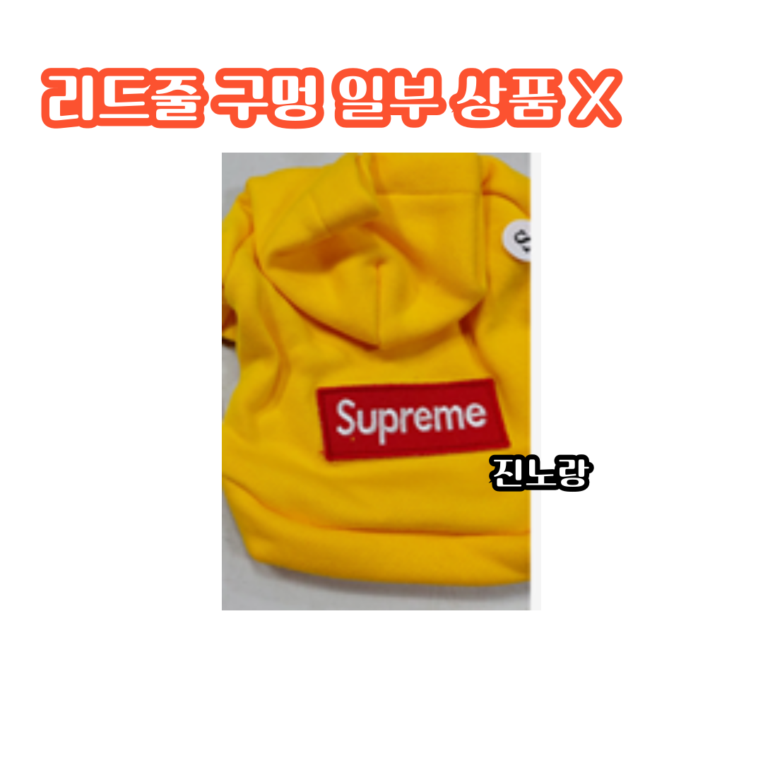 CANICHE Supreme Hoodie detail 4