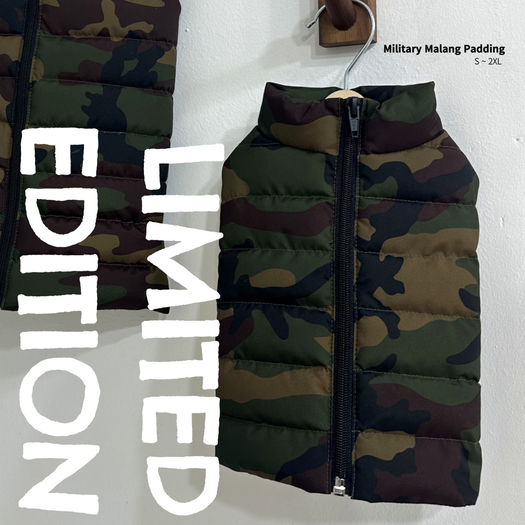 CANICHE Limited Edition Military Puffer Jacket detail 1