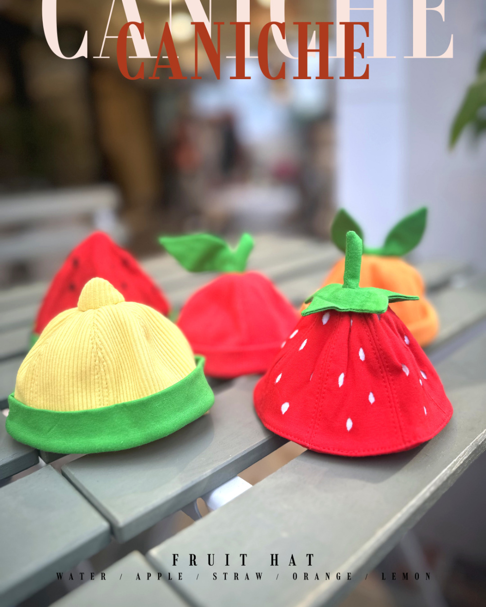CANICHE Fruit Hat (5 Types) detail 9