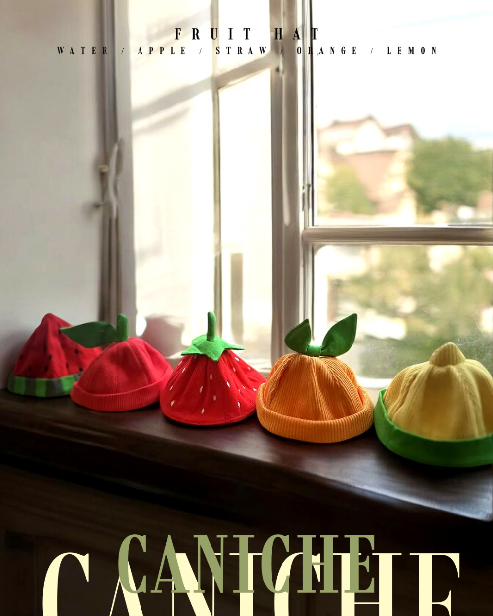 CANICHE Fruit Hat (5 Types) detail 12