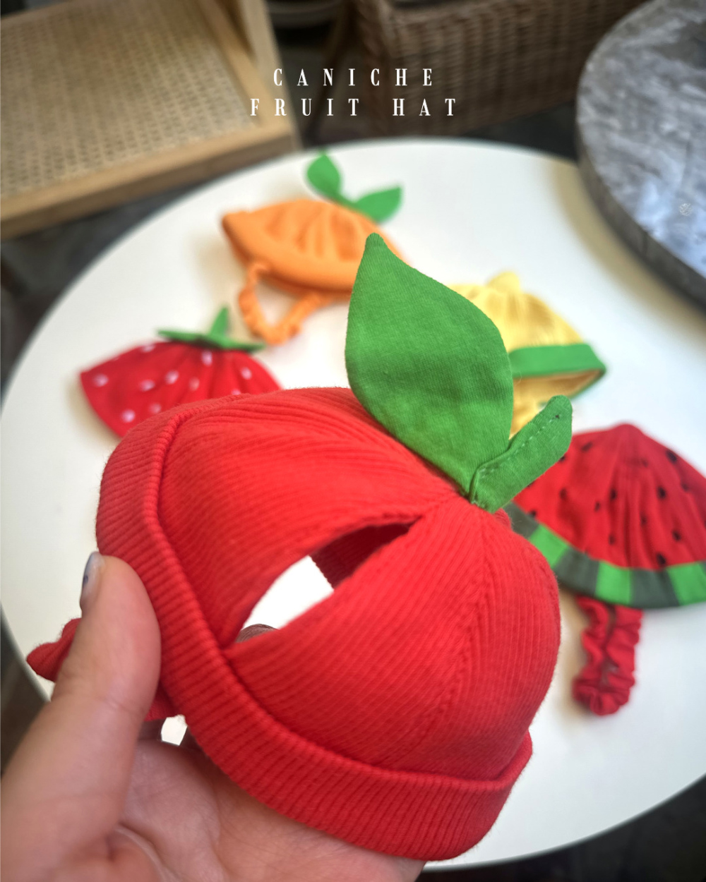 CANICHE Fruit Hat (5 Types) detail 11