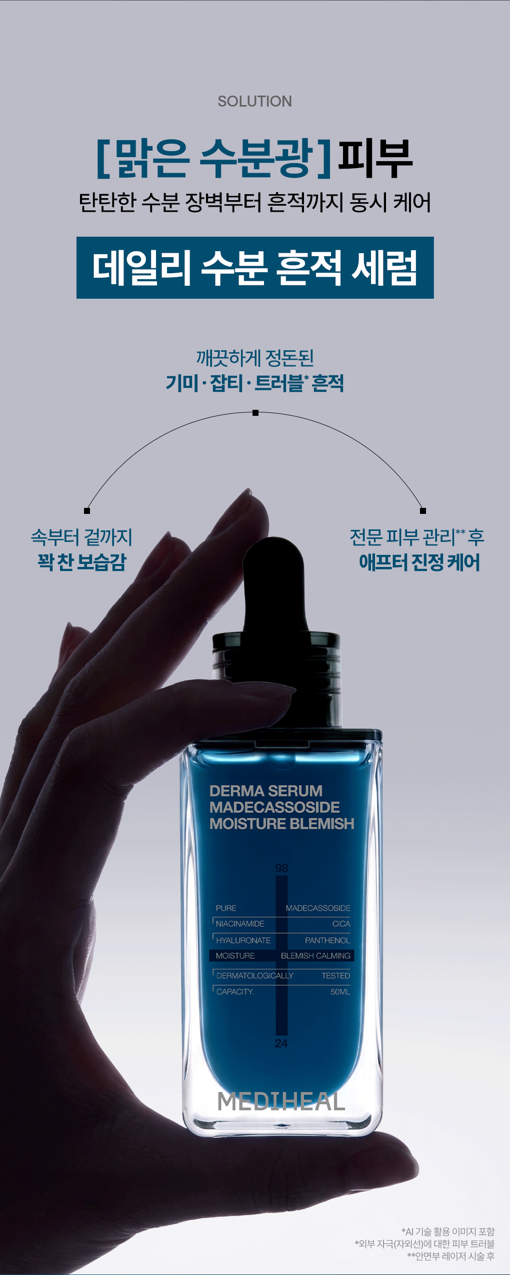 Mediheal Madecassoside Derma Serum 50+50ml Set (1+1) detail 6