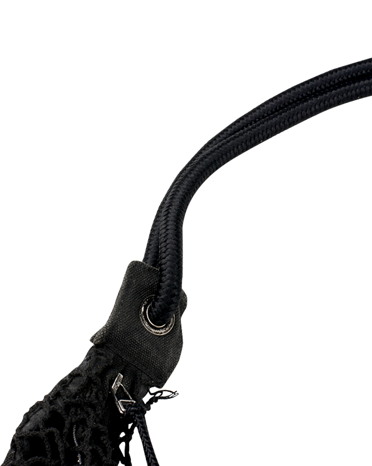 Netting Sling Bag (Black) detail 3