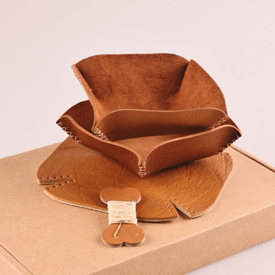 DIY Daily Bag Kit - Genuine Cowhide Leather Handle detail 12
