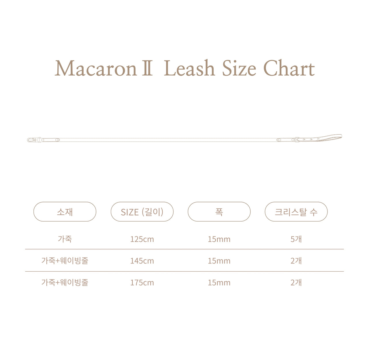 Macaron II Leash detail 23