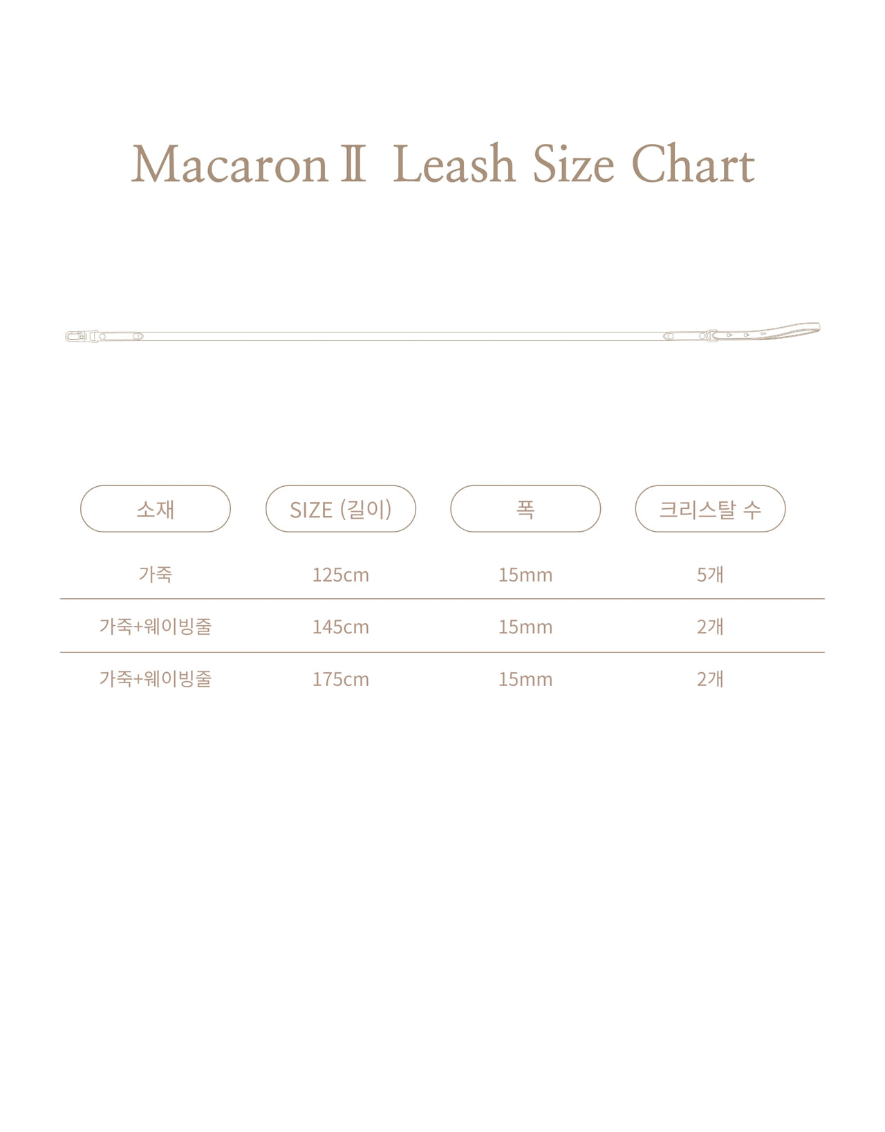 Macaron II Leash detail 24