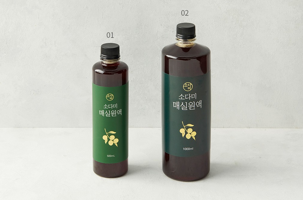 Sodami Hadong Plum Syrup Concentrate (500ml/1000ml) detail 2