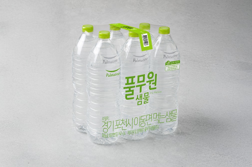 Pulmuone Spring Water Label-Free 2L x 6 detail 1