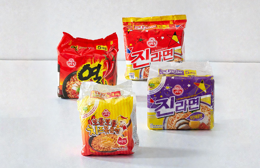 Ottogi Ramen Mix & Match, 7 Varieties (Choice of 3) detail 1
